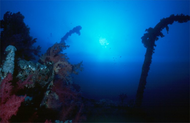 Photo of the Aidi II wreck on Big Brother, Red Sea