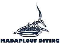 Madaplouf logo, Madagascar dive centre