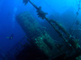 Midships on Ghiannis D shipwreck by Tim Nicholson