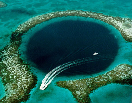 Diving the Great Blue Hole, Belize