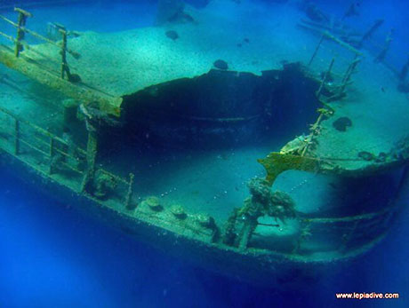 The Giannoula K Shipwreck at Plimmiri