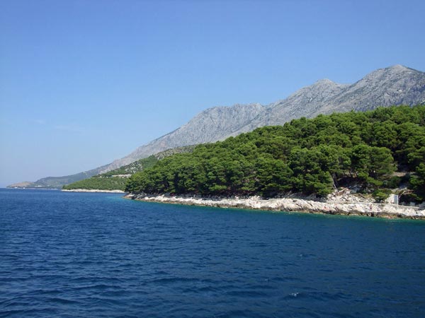 Croatia Coastline by Jill Studholme