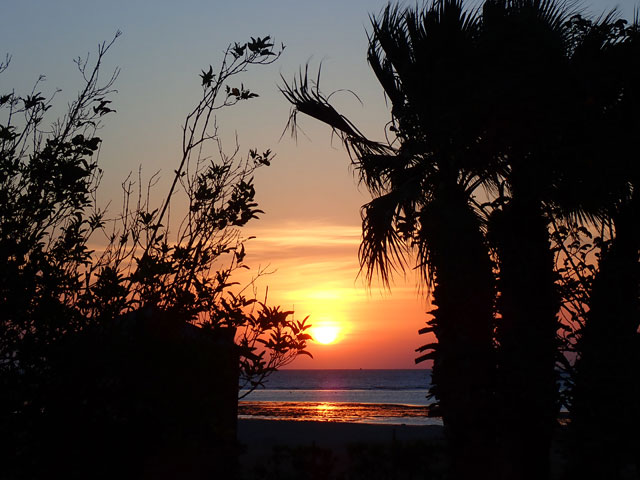 Sunset over Soma Bay