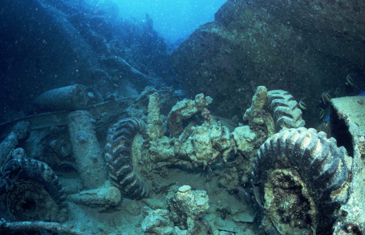 Thistlegorm wreck in the Red Sea by Tim Nicholson, SCUBA Travel