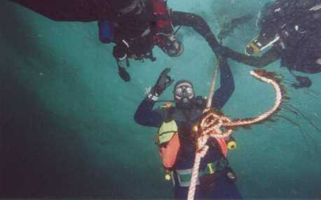 Divers Decompressing, Scapa Flow