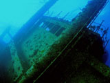 Ghiannis D shipwreck by Tim Nicholson